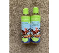 Childs Farm 3 in 1 Swim Strawberry & Organic Mint 2 x 250ml Vegan FREEPOST