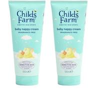 Childs Farm Baby Nappy Cream, Fragrance Free | Soothing, Moisturising & Hydrating | Suitable for Newborns with Dry, Sensitive & Eczema-prone Skin, 100ml (Pack of 2)