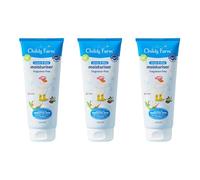 Childs Farm Cocoa and Shea Moisturiser, Fragrance Free, 200ml, Pack of 3