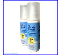 Childs Farm Kids & Baby Sun Lotion Spray SPF 50+ | UVA & UVB Very High Protection | Extra Water Resistant | Fragrance Free | Suitable for Dry, Sensitive Skin, 100ml
