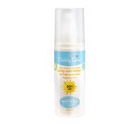 Kids and Baby Sun Lotion Spray SPF 50plus Water Resistant UVA and UVB Very High Protection Suitable for Dry, Sensitive and Eczema-prone Skin 100ml