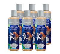 Childs Farm | Kids Bubble Bath | Blueberry & Organic Mango | Gently Cleanses & Soothes | Suitable for Dry, Sensitive & Eczema-prone Skin | Multipack of 6 x 250ml