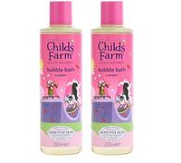 Childs Farm Kids Bubble Bath, Cherry | Gently Cleanses & Soothes | Suitable for Dry, Sensitive Skin, 250ml (Pack of 2)