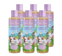 Childs Farm | Kids Bubble Bath | Organic Tangerine | Gently Cleanses & Soothes | Suitable for Dry, Sensitive & Eczema-prone Skin | Multipack of 6 x 250ml