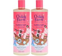 Childs Farm Kids Bubble Bath, Raspberry | Gently Cleanses & Soothes | Suitable for Dry, Sensitive Skin, 500ml (Pack of 2)
