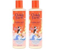 Childs Farm Kids Bubble Bath, Sweet Orange | Gently Cleanses & Soothes | Suitable for Dry, Sensitive Skin, 250ml (Pack of 2)