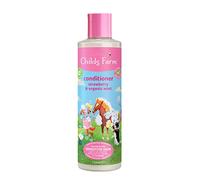 Childs Farm | Kids Conditioner 250ml | Strawberry & Organic Mint | All Hair Types | Conditions & Nourishes | Suitable for Dry, Sensitive & Eczema-prone Skin & Scalp