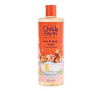 Childs Farm Kids Hair & Body Wash, Sweet Orange | Tear-free, Gently Cleanses | S