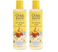 Childs Farm Kids Hair & Body Wash, Watermelon & Pineapple | Tear-free, Gently Cleanses | Suitable for Dry, Sensitive Skin, 250ml (Pack of 2)