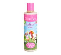 Childs Farm Kids Hair Conditioner for Dry Sensitive Skin & Scalp Strawberry & Organic Mint Conditions & Nourishes Vegan Cruelty-Free 8.4 Fl Oz