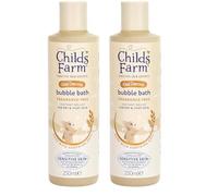 Childs Farm OatDerma Bubble Bath, Fragrance Free, Soothing Hydration for Sensitive Skin, Baby, 250ml (Pack of 2)