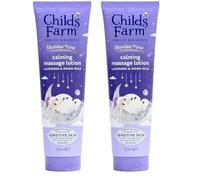 Childs Farm SlumberTime Sleep Calming Massage Lotion, Lavender & Moon Milk | Soothing & Hydrating | Suitable for Newborns with Dry, Sensitive Skin, 150ml (Pack of 2)