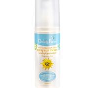 Childs Farm Spray Sun Lotion, SPF 50+, Water Resistant, Fragrance-Free, Sensitive Skin, 100ml
