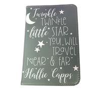 Childs first Passport cover | Twinkle Twinkle | Personalised passport cover | My First Passport Keepsake Gift | Presents for Newborns | Christening Gift Kids Passport Children's Custom