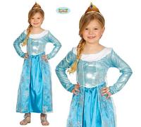 Childs Girls Ice Princess Fancy Dress Costume Kids Childrens Outfit New fg