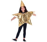 Childs Gold Nativity Star Tabard (3 to 8 Years)