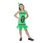 Child Green Crayon Fancy Dress Costume - XLarge - School Book Week/World Book Day Crayon Dress - Kids Novelty Fancy Dress Costume