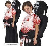 Childs Halloween Fancy Dress Inflatable Reaper Dead Zombie Death Costume New fg