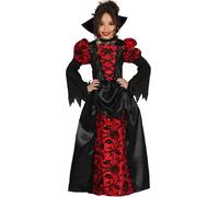 FIESTAS GUIRCA Vampiress Selene costume for a girl