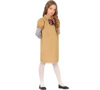 FIESTAS GUIRCA Psycho Doll Girls Fancy Dress Costume - Killer Robot Girl - Halloween Girls Costumes Age 7-9 Years