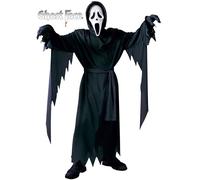 Childs Halloween Licensed Ghost Face Scream Classic Fancy Dress Costume & Mask w
