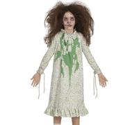 Childs Halloween Possessed Exorcism Girl Fancy Dress Costume Girls Outfit fg