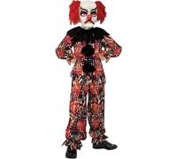Scary Clown Costume, Child, BOYS Large Age 10-12