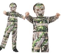Childs Halloween Zombie Mummy Fancy Dress Costume Kids Mummy Outfit by Smiffys