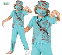Childs Halloween Zombie Surgeon Fancy Dress Costume Doctor Physician Outfit fg