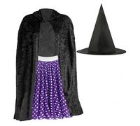 Child's Kind Witch Costume Only I Love Fancy Dress Multi One Size