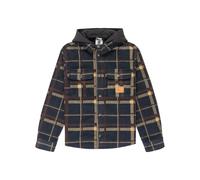 Child's long-sleeve hooded overshirt Element Marron 12 ans