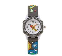 Child's love Boys Watches Kids Watches 3D Cartoon Daily Using Waterproof Watches for Boys Gifts for Boys Ages 3-12 Toys for Boys Kids Gifts…, Dark grey
