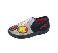 Childs Marvel Avengers Hakone Slippers (3 UK Child) Navy Grey