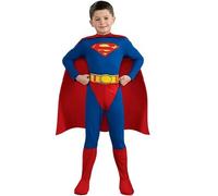 Childs Officially Licensed Deluxe Superman Fancy Dress Costume by Rubies