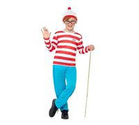 Child's Officially Licensed Where's Wally? Fancy Dress Costume, World Book Day