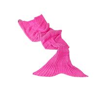 Childs or Adults Mermaid Knitted Comfort Blanket