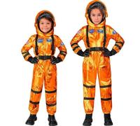 Childs Orange Astronaut Costume