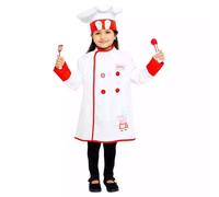 Childs Peppa Pig Chef Costume 4/6 YEARS
