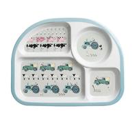 Childs Plate: Sophie Allport On The Farm Childrens Divider Plate, Melamine