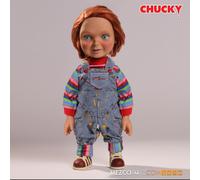 Mezco - Childs Play Talking Good Guys Chucky 15 inch Doll - Happy Face