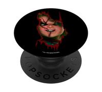 Child's Play Here's Chucky Peeking Through Wall PopSockets Adhesive PopGrip
