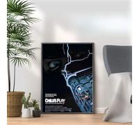 Child's Play, Horror Movie Print, Scary Thriller Film Poster, A4 and A3 Size Frame Options Available,Great Home, Pub, Café, Bar Wall Art Print, House gift for horror lovers (A3 Print Only)