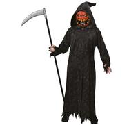Childs Pumpkin Reaper Boy Halloween Costume (Age 7-8 Years)