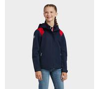 Ariat Kids' Spectator Waterproof Team Jacket, Navy XXL