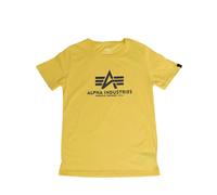 Child's T-shirt Alpha Industries Basic Jaune 14 ans