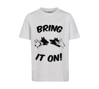 Child's T-shirt Mister Tee bring it on White 134/140
