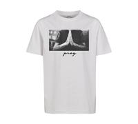 Child's T-shirt Mister Tee pray Blanc 146/152