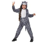 Child's Tabby Cat Fancy Dress Costume, Stripy, All in One