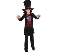 Childs Vampire Lord Halloween Fancy Dress Costume Age 5-7 Years