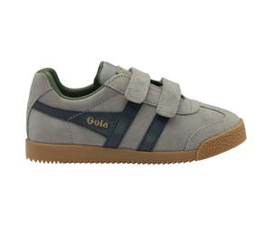 Child's Velcro trainers Gola Harrier Strap Trainer Gris 33